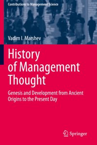 History of Management Thought