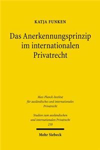 Anerkennungsprinzip Im Internationalen Privatrecht