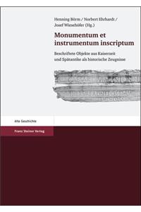 Monumentum Et Instrumentum Inscriptum