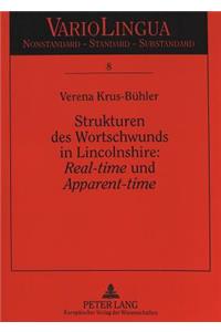 Strukturen Des Wortschwunds in Lincolnshire: «Real-Time» Und «Apparent-Time»