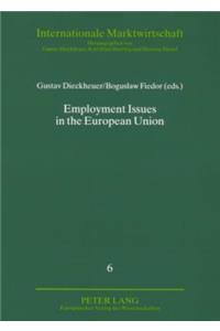 Employment Issues in the European Union