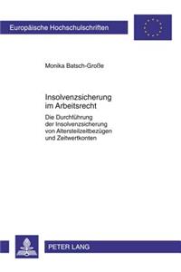 Insolvenzsicherung Im Arbeitsrecht