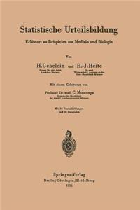 Statistische Urteilsbildung