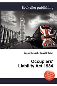 Occupiers' Liability ACT 1984