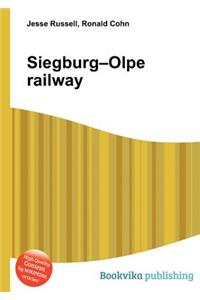 Siegburg-Olpe Railway