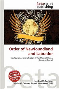 Order of Newfoundland and Labrador