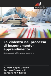 violenza nel processo di insegnamento-apprendimento