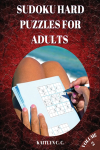 Sudoku Hard Puzzles for Adults Volume 2