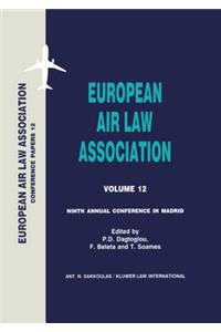 European Air Law Association Series Volume 12