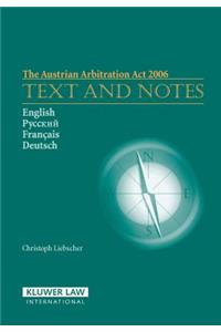 Austrian Arbitration ACT 2006