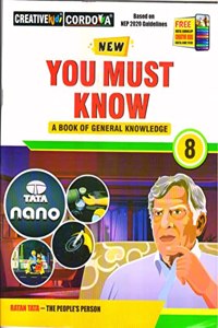 Cordova New You Must Know General Knowledge Book 8