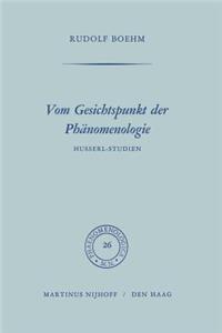 Vom Gesichtspunkt der Phänomenologie