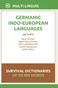 Germanic Languages Survival Dictionaries (Set 2 of 5)