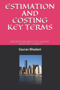 Estimation and Costing Key Terms