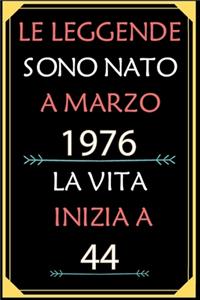 Le Leggende Sono Nato A Marzo 1976 La Vita Inizia A 44