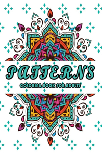 Patterns coloring book for adults