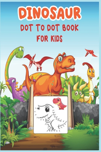 Dinosaur Dot to Dot Book For Kids
