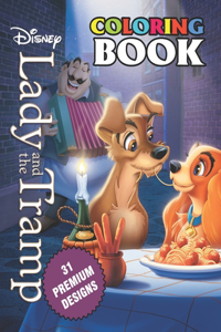 Lady and the Tramp Coloring Book
