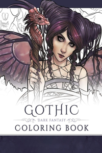 Gothic - Dark Fantasy Coloring Book