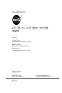 2004 ODU-HU NASA Faculty Fellowship Program