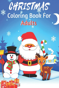 Christmas Coloring Book For Adults