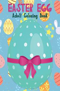 Easter Egg Adult Coloring Book