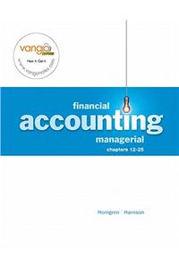 Financial & Managerial Accounting- Managerial Ch 12-25 Value Pack (Includes Myaccountinglab with E-Book Student Access & Managerial Study Guide and Study Guide CD Package)