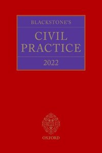 Blackstone's Civil Practice 2022