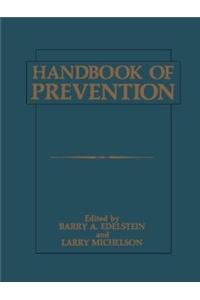 Handbook of Prevention