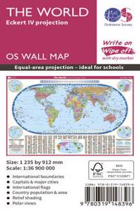 World Eckert Iv Projection