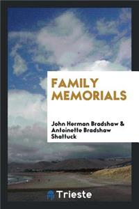 Family Memorials