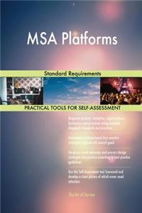 MSA Platforms Standard Requirements