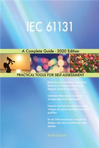 IEC 61131 A Complete Guide - 2020 Edition