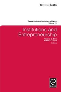 Institutions and Entrepreneurship