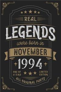 Real Legends were born in November 1994