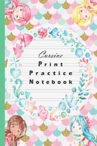 Cursive Print Practice Notebook