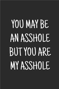 You may be an asshole but you are my asshole