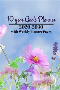 10 year Goals Planner 2020-2030