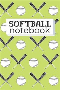 Softball Notebook