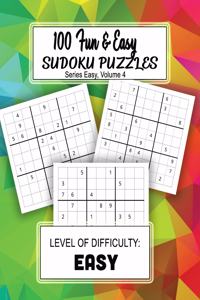 100 Fun and Easy Sudoku Puzzles