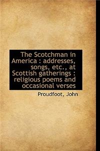 The Scotchman in America