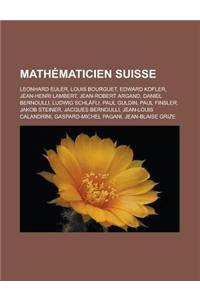 Mathematicien Suisse