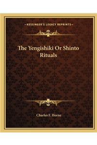 Yengishiki or Shinto Rituals