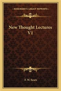 New Thought Lectures V1