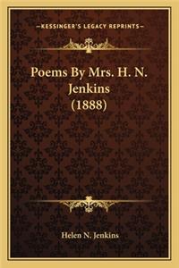 Poems By Mrs. H. N. Jenkins (1888)