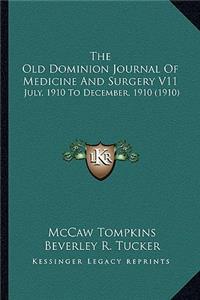 The Old Dominion Journal Of Medicine And Surgery V11