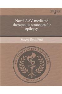 Novel Aav-Mediated Therapeutic Strategies for Epilepsy