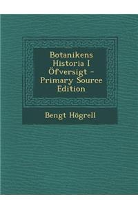 Botanikens Historia I Ofversigt