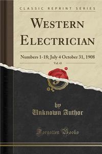 Western Electrician, Vol. 43