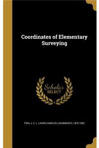 Coordinates of Elementary Surveying